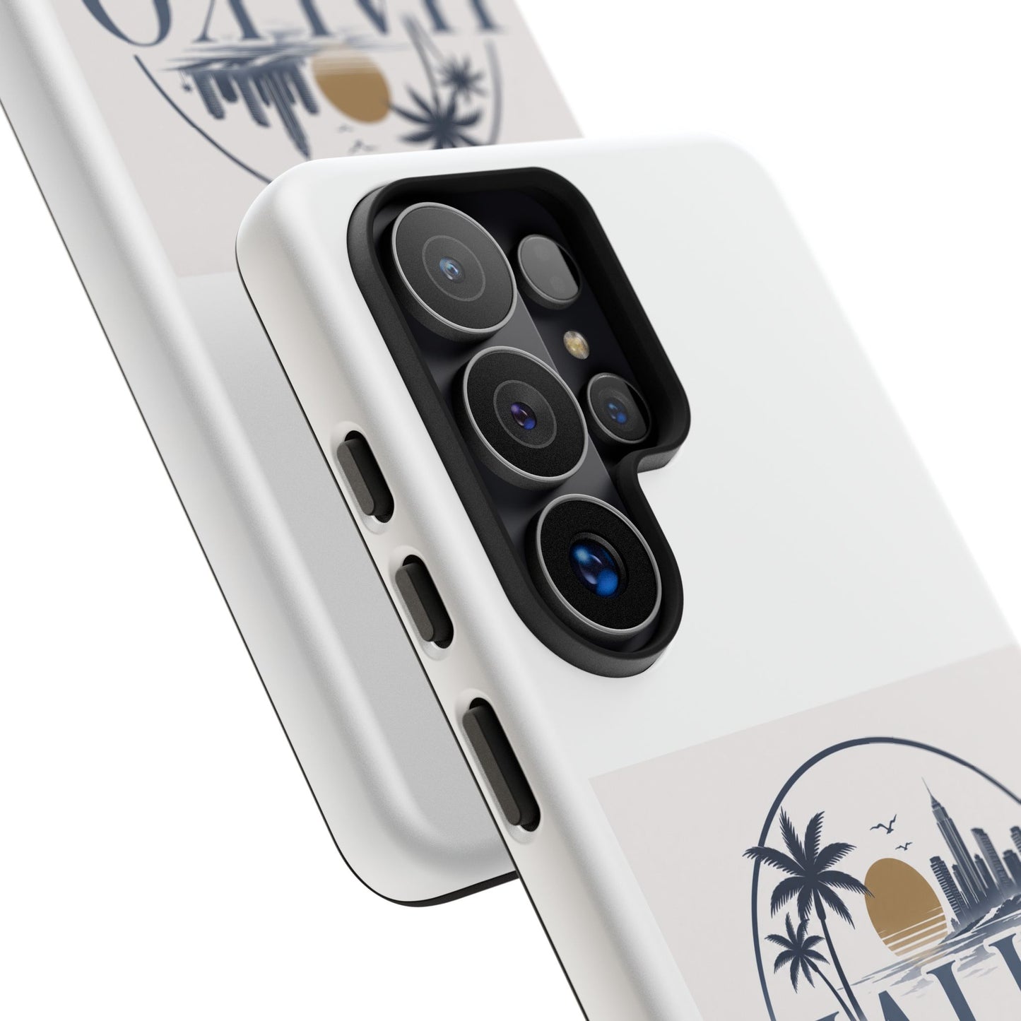 Halko Beach Skyline Phone Case — Sunset Palm Tropical Protective Cover