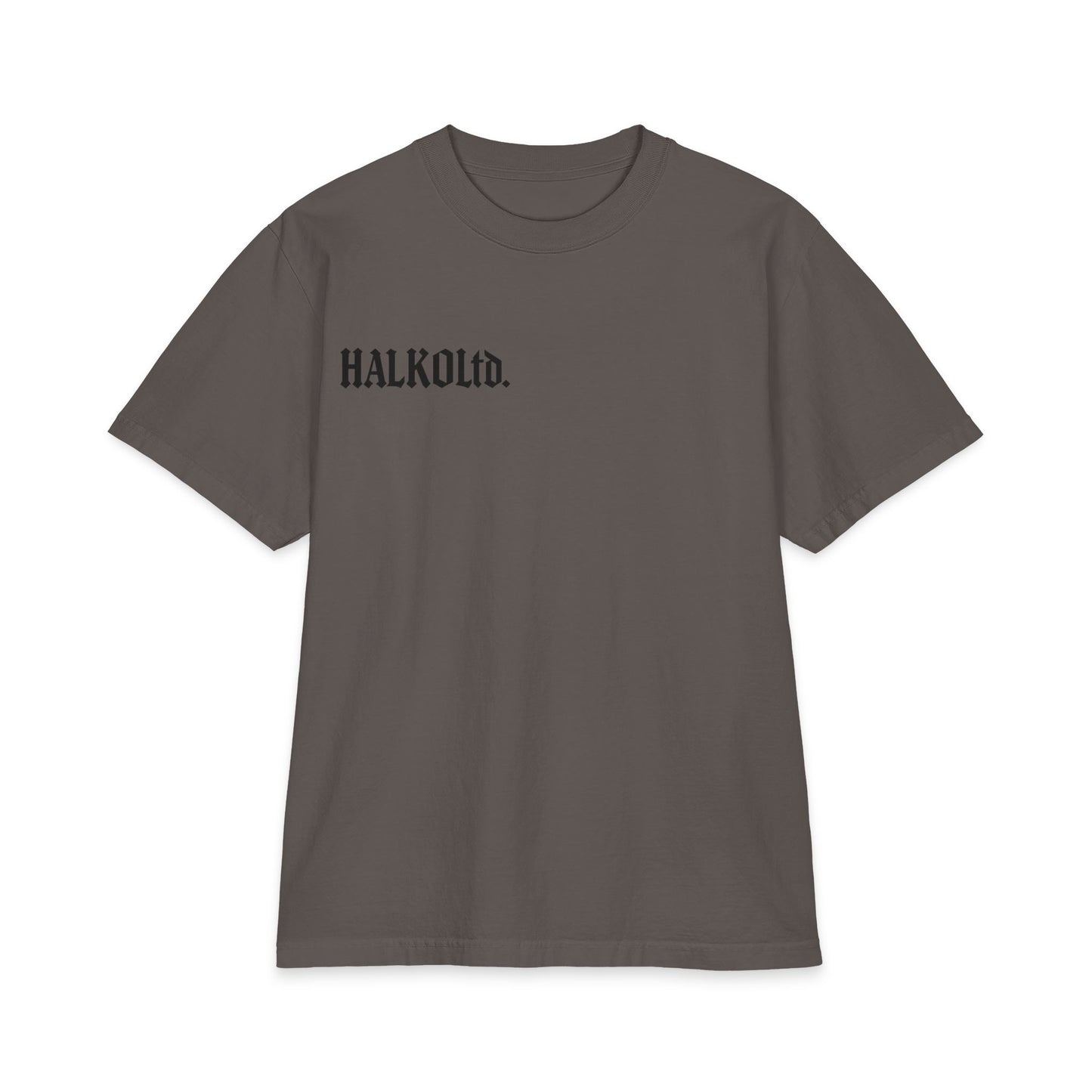 Halko Ltd. Logo T-Shirt — Minimalist White Graphic Tee