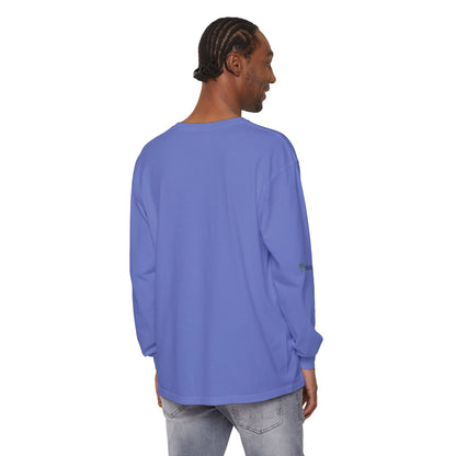 Retro Beach Graphic Long Sleeve T-Shirt — Halko LTD Coastal Sunset Design