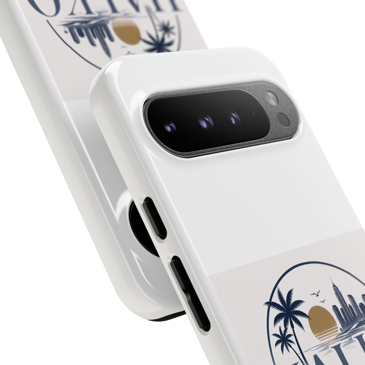 Halko Beach Skyline Phone Case — Sunset Palm Tropical Protective Cover