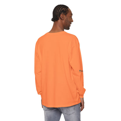 Retro Beach Graphic Long Sleeve T-Shirt — Halko LTD Coastal Sunset Design