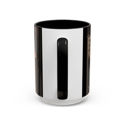 Marble Race Accent Coffee Mug — Vintage Board Game Racing Design (11/15oz)