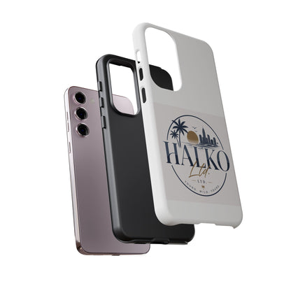 Halko Beach Skyline Phone Case — Sunset Palm Tropical Protective Cover