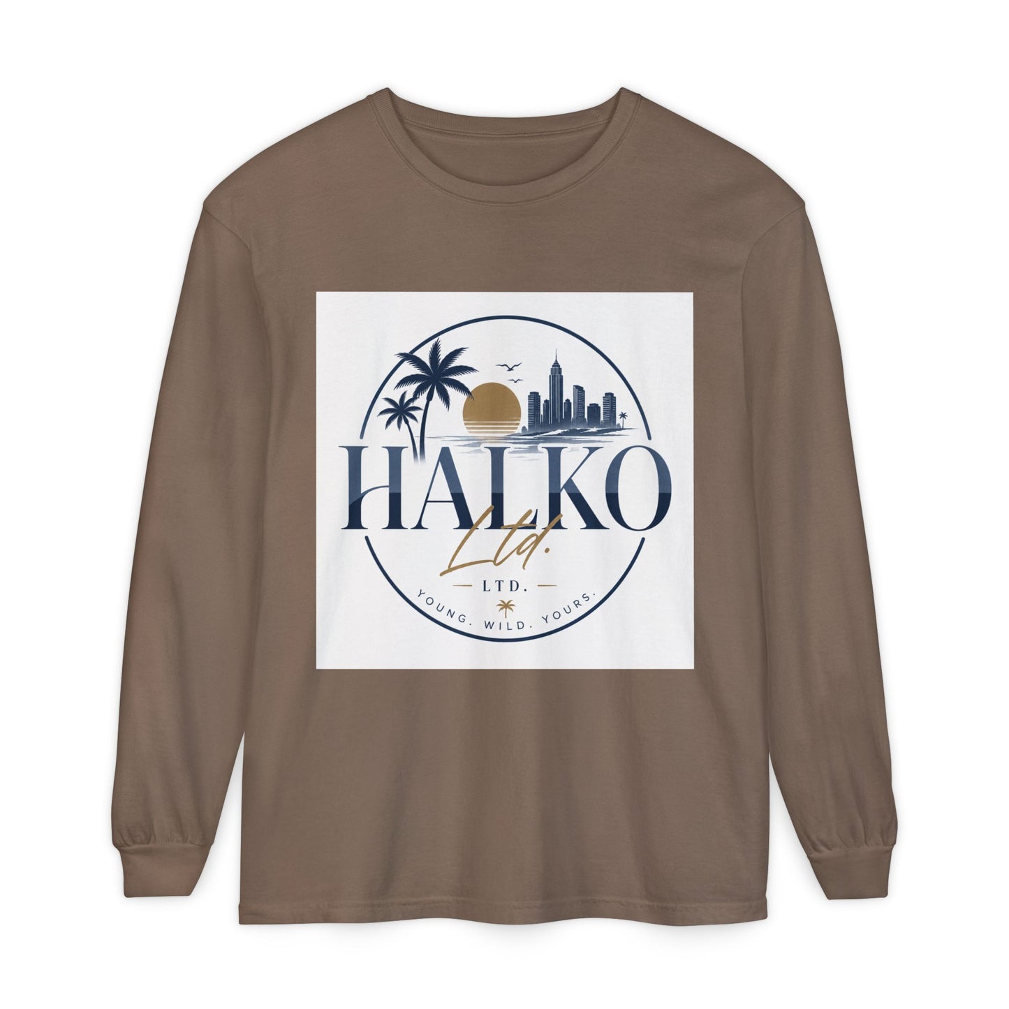 Halko Coastal Logo Long Sleeve Tee