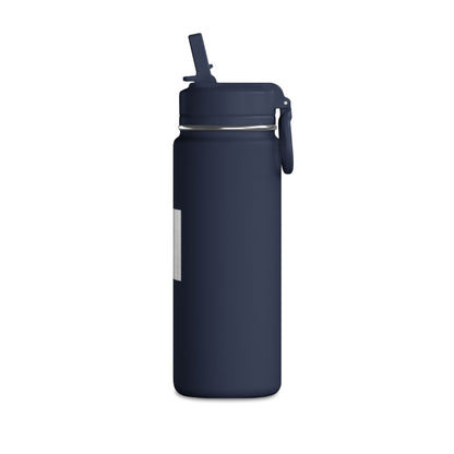 20oz Mini Water Bottle with Straw - Compact Hydration Bottle