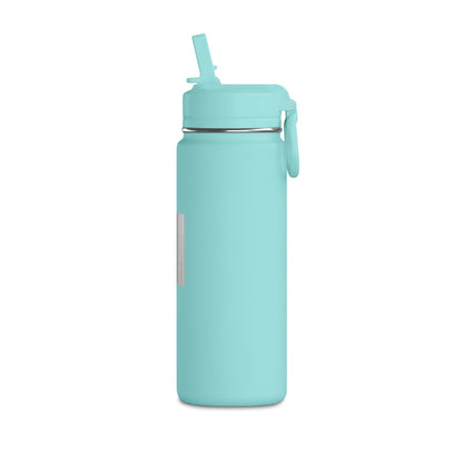 20oz Mini Water Bottle with Straw - Compact Hydration Bottle