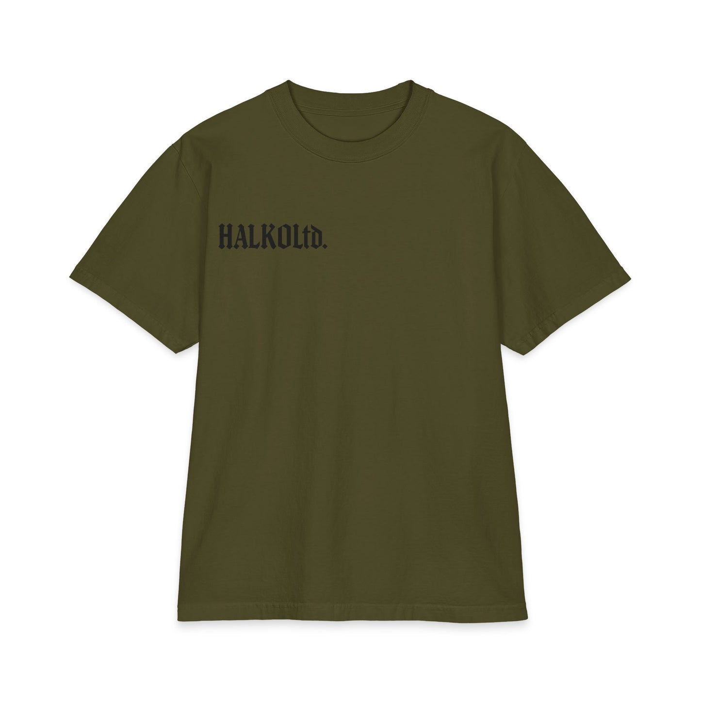 Halko Ltd. Logo T-Shirt — Minimalist White Graphic Tee