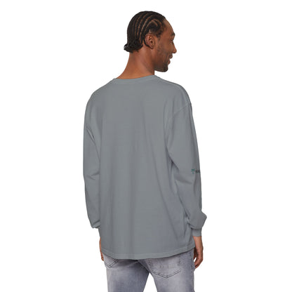 Retro Beach Graphic Long Sleeve T-Shirt — Halko LTD Coastal Sunset Design