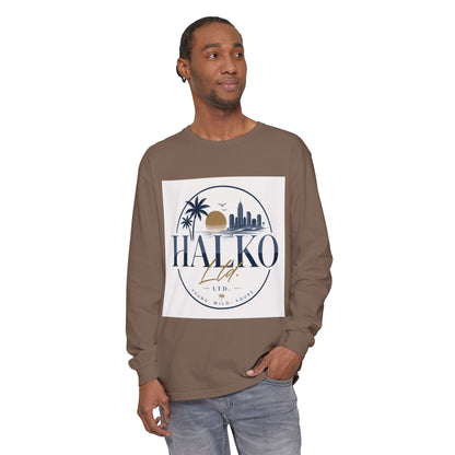 Halko Coastal Logo Long Sleeve Tee