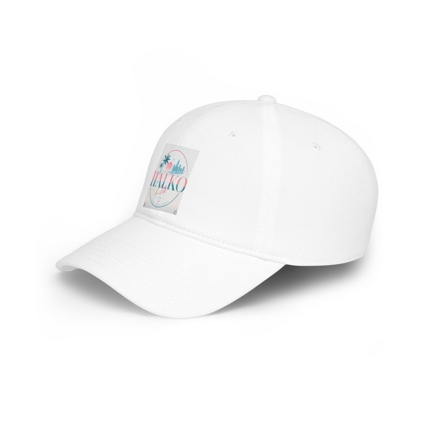 Halko Retro Beach Cap — Vintage Palm Tree Baseball Hat