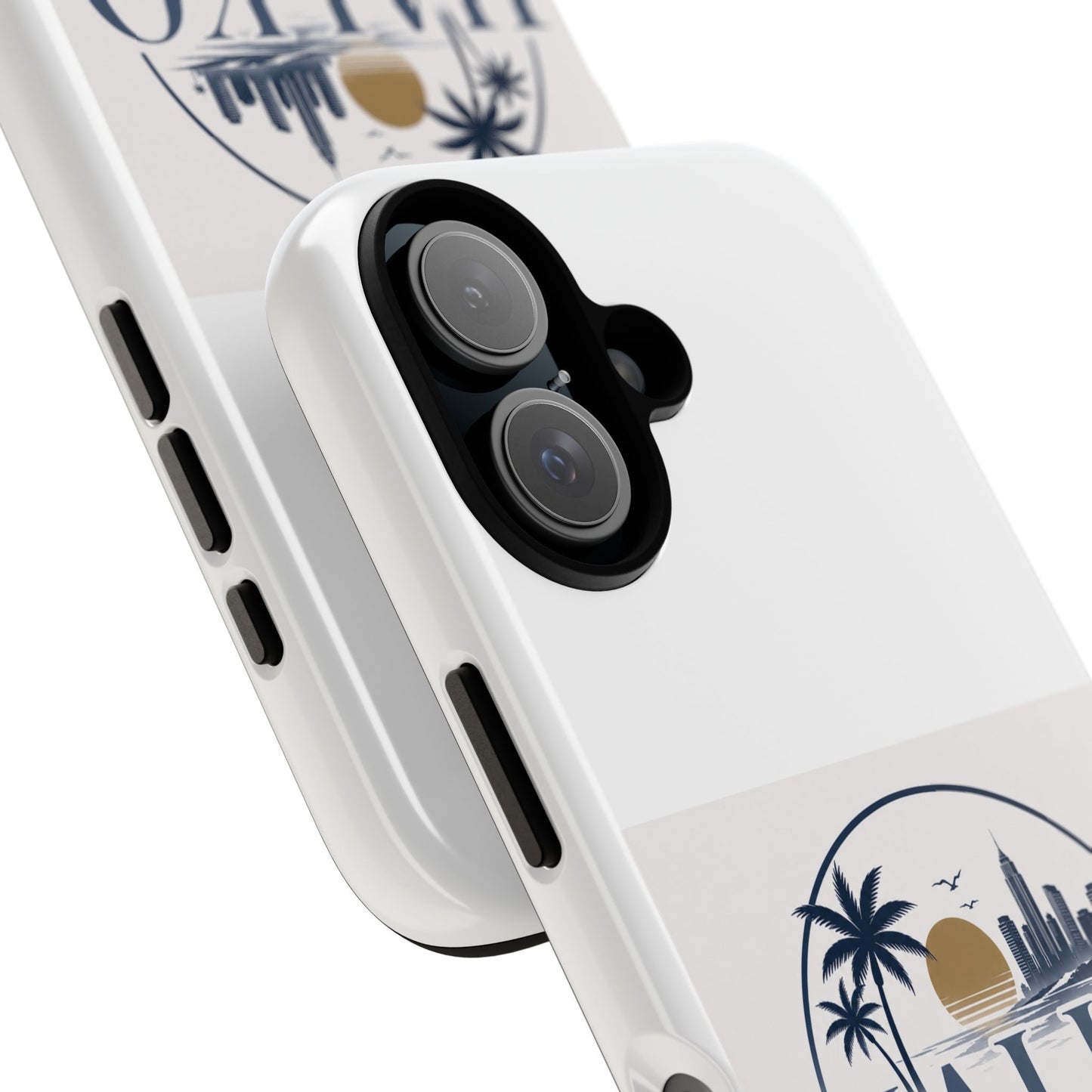 Halko Beach Skyline Phone Case — Sunset Palm Tropical Protective Cover