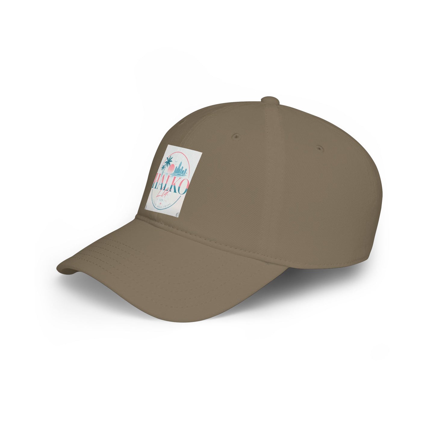 Halko Retro Beach Cap — Vintage Palm Tree Baseball Hat