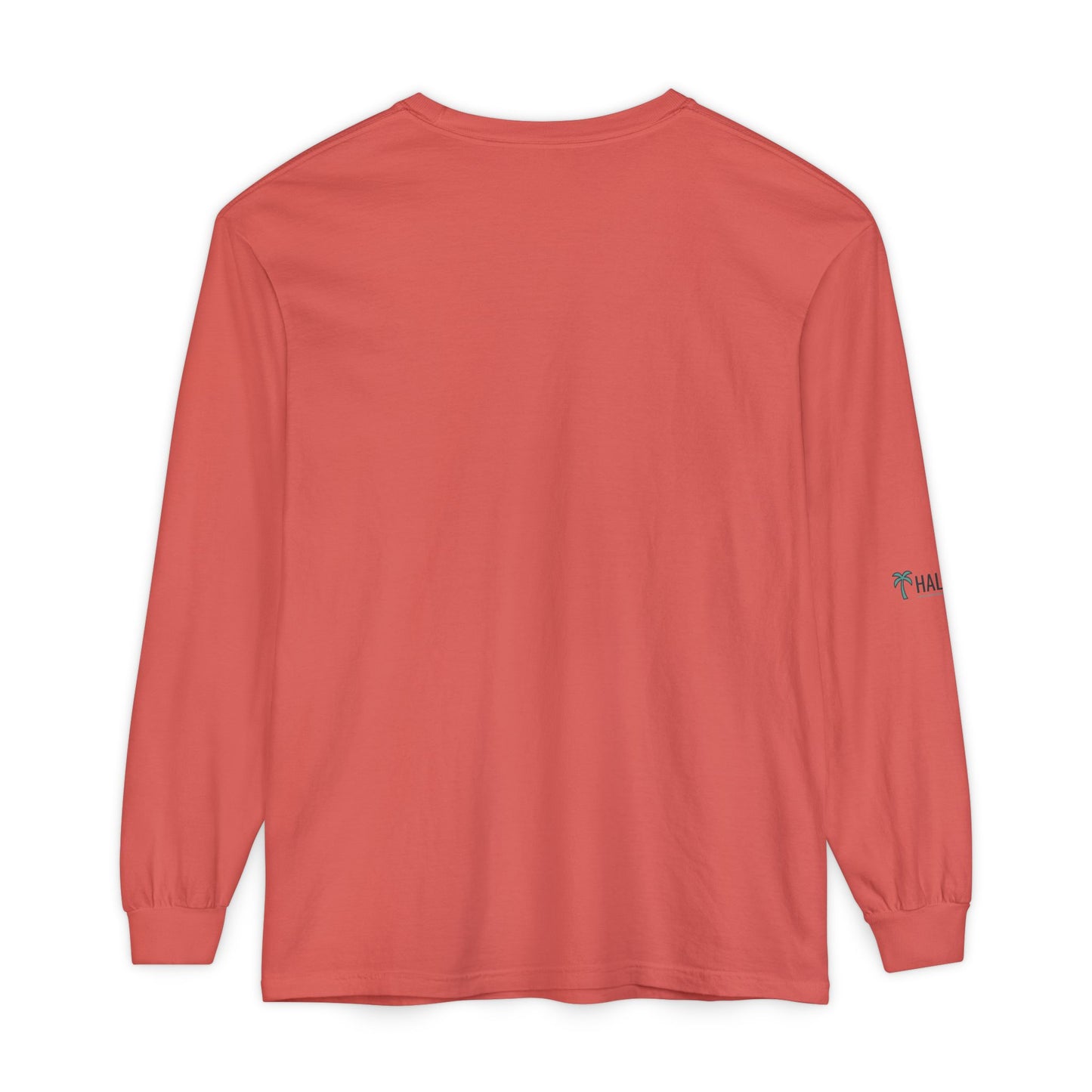 Retro Beach Graphic Long Sleeve T-Shirt — Halko LTD Coastal Sunset Design