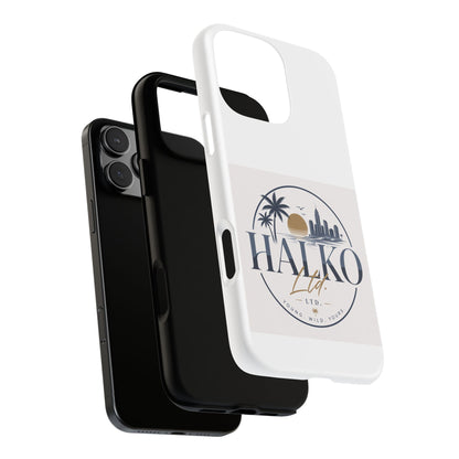 Halko Beach Skyline Phone Case — Sunset Palm Tropical Protective Cover