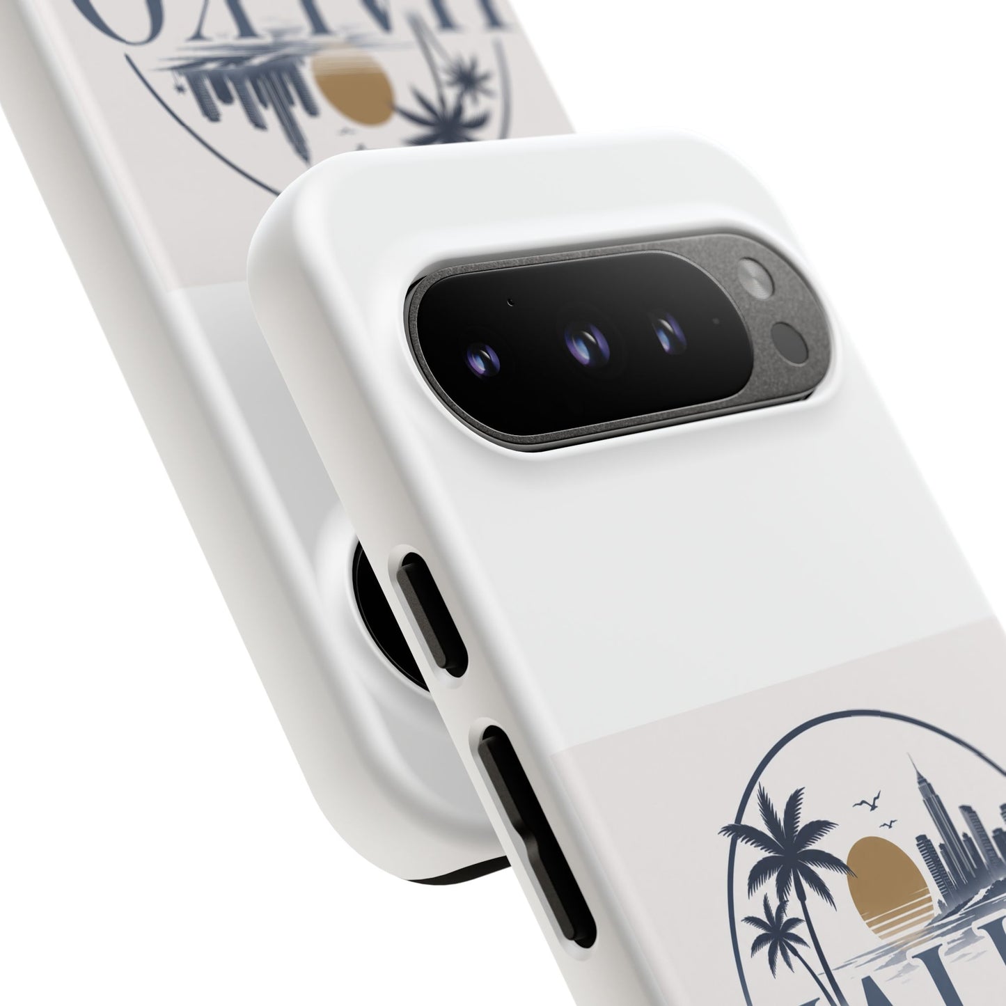 Halko Beach Skyline Phone Case — Sunset Palm Tropical Protective Cover