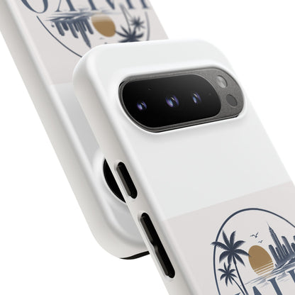 Halko Beach Skyline Phone Case — Sunset Palm Tropical Protective Cover