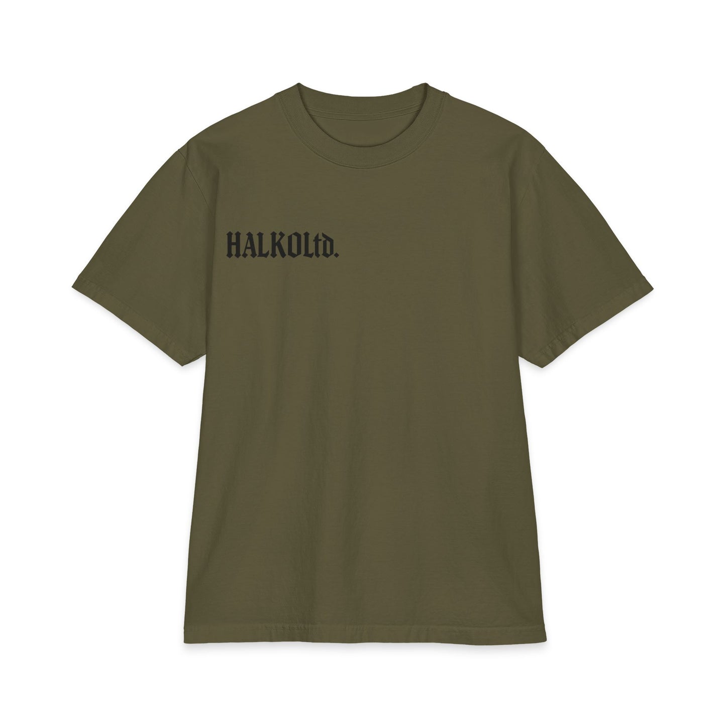 Halko Ltd. Logo T-Shirt — Minimalist White Graphic Tee