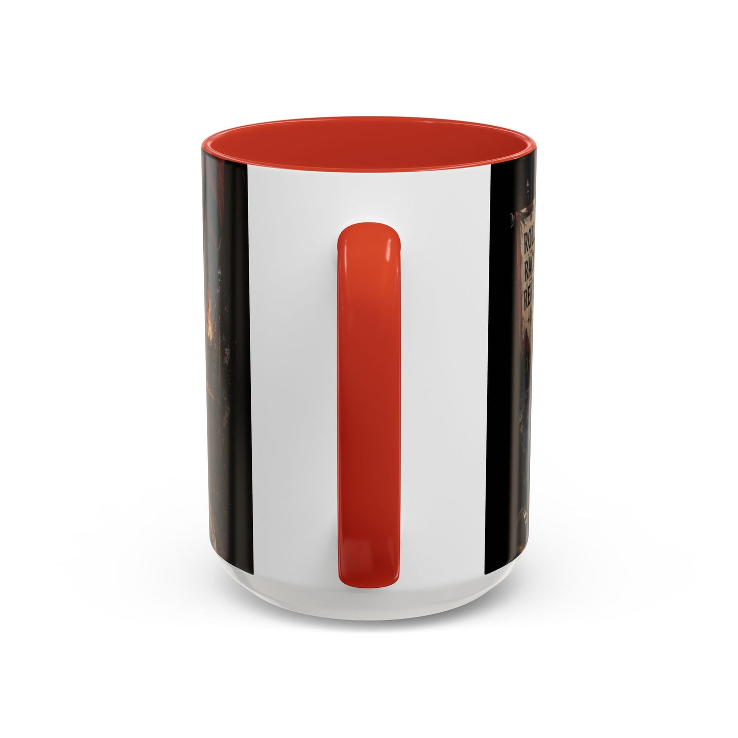 Marble Race Accent Coffee Mug — Vintage Board Game Racing Design (11/15oz)