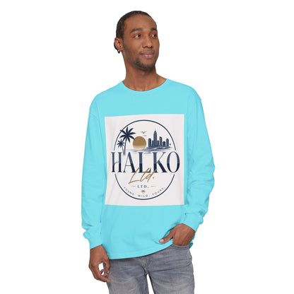 Halko Coastal Logo Long Sleeve Tee
