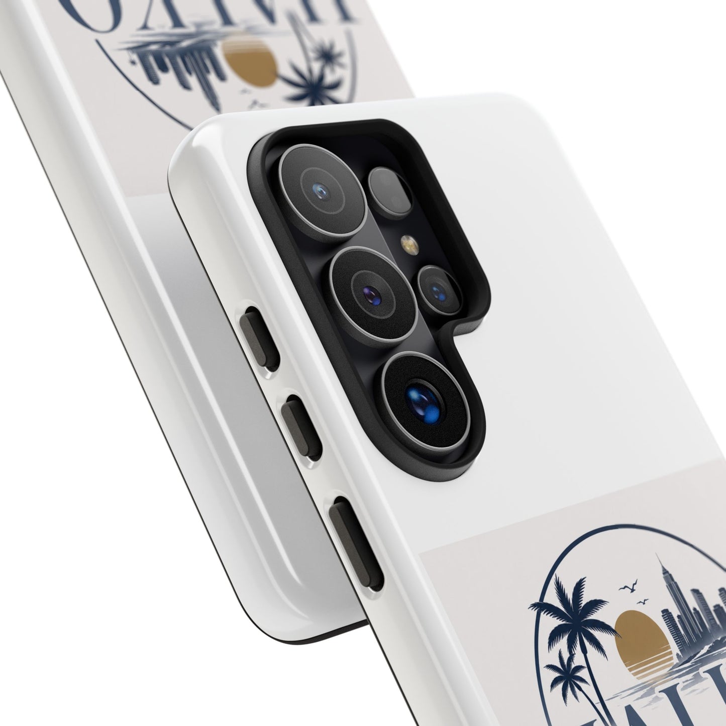Halko Beach Skyline Phone Case — Sunset Palm Tropical Protective Cover