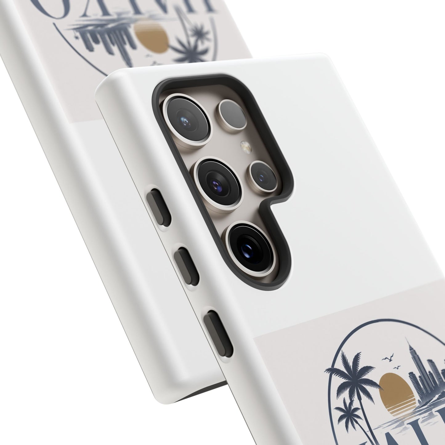 Halko Beach Skyline Phone Case — Sunset Palm Tropical Protective Cover