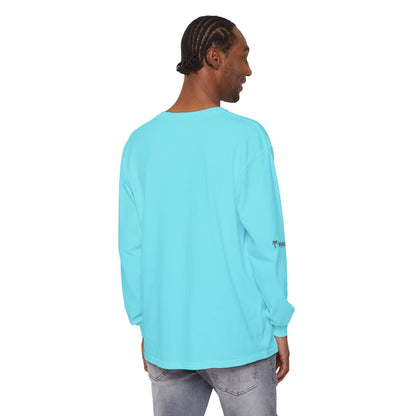 Retro Beach Graphic Long Sleeve T-Shirt — Halko LTD Coastal Sunset Design