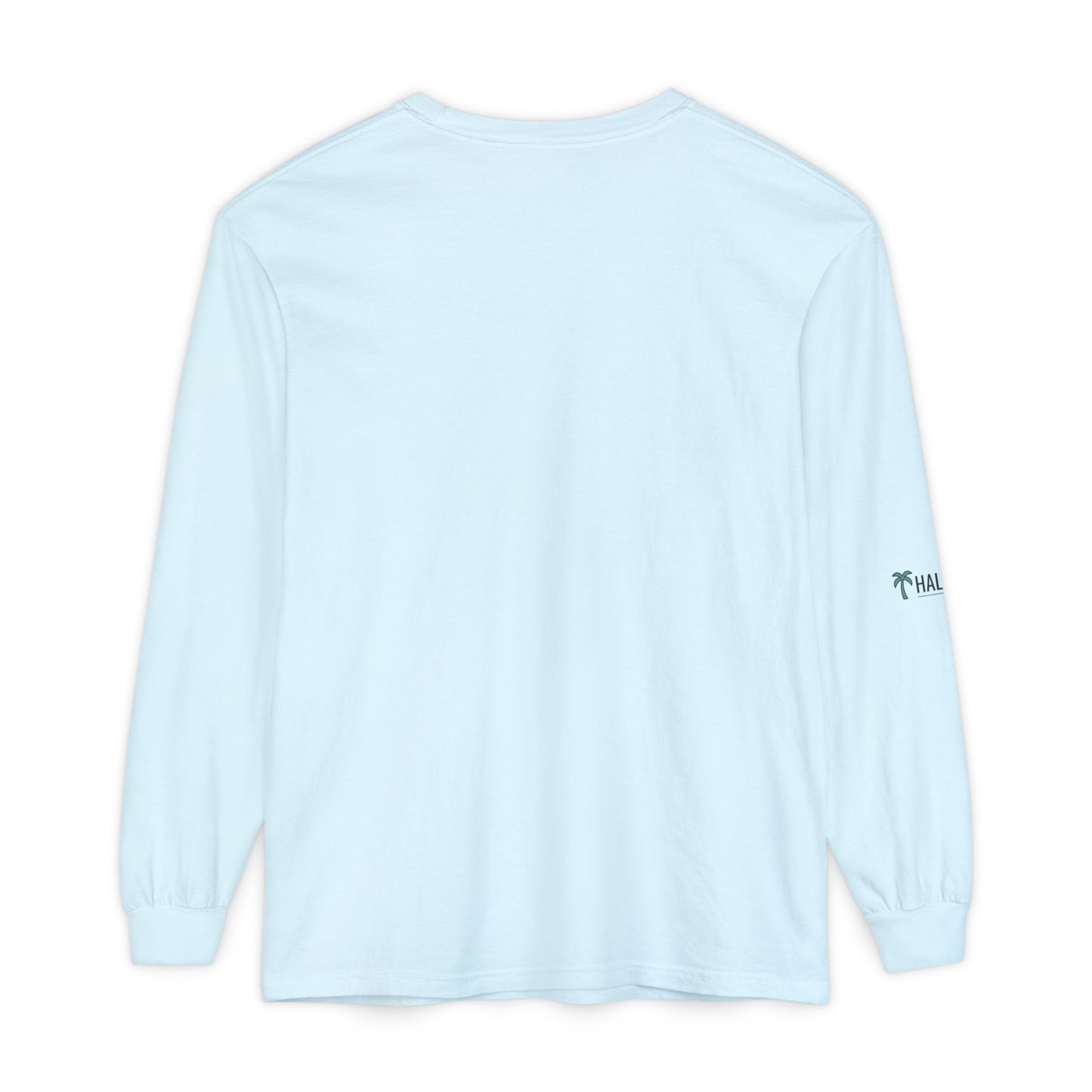 Retro Beach Graphic Long Sleeve T-Shirt — Halko LTD Coastal Sunset Design