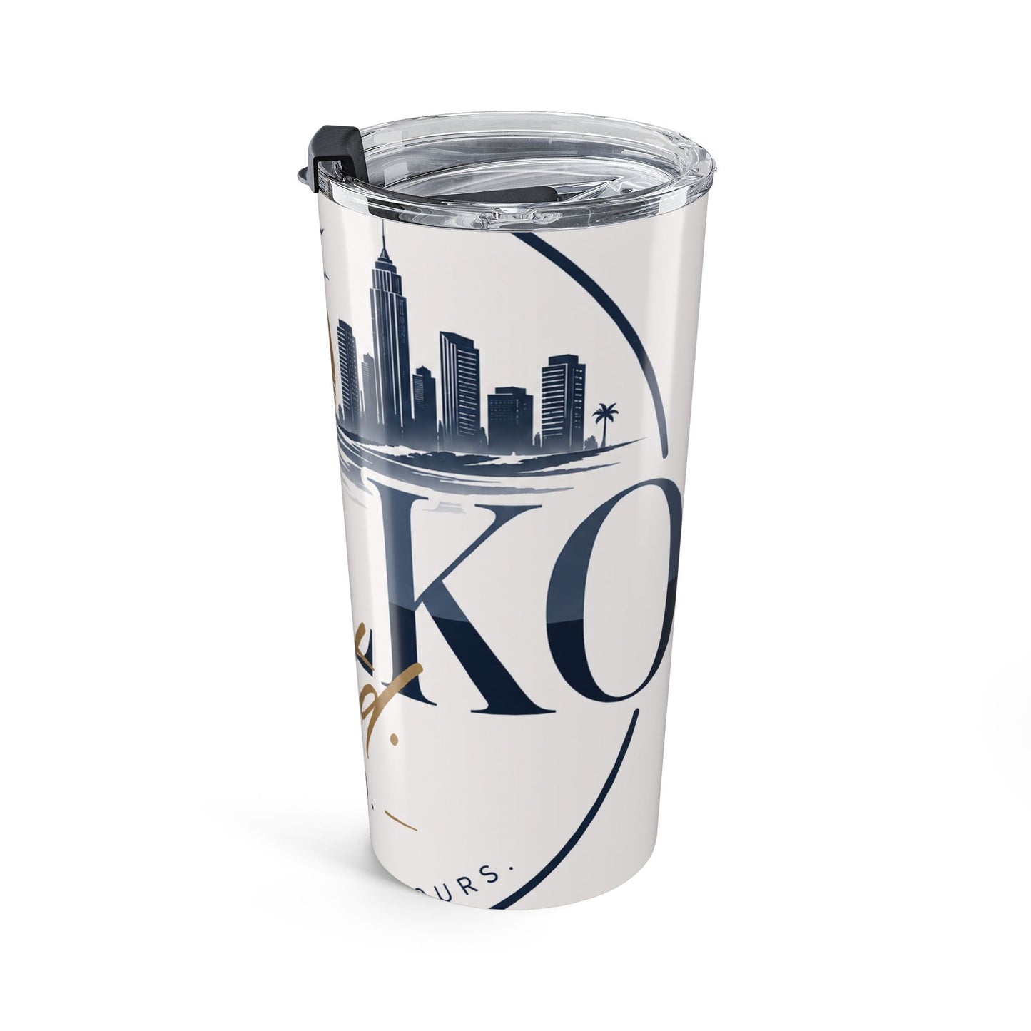 Aloha Beach Tumbler 20oz – Palm Sunset Travel Cup