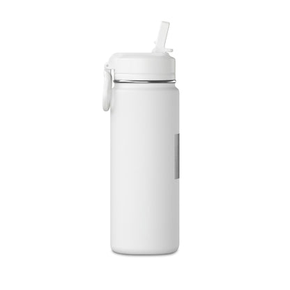 20oz Mini Water Bottle with Straw - Compact Hydration Bottle