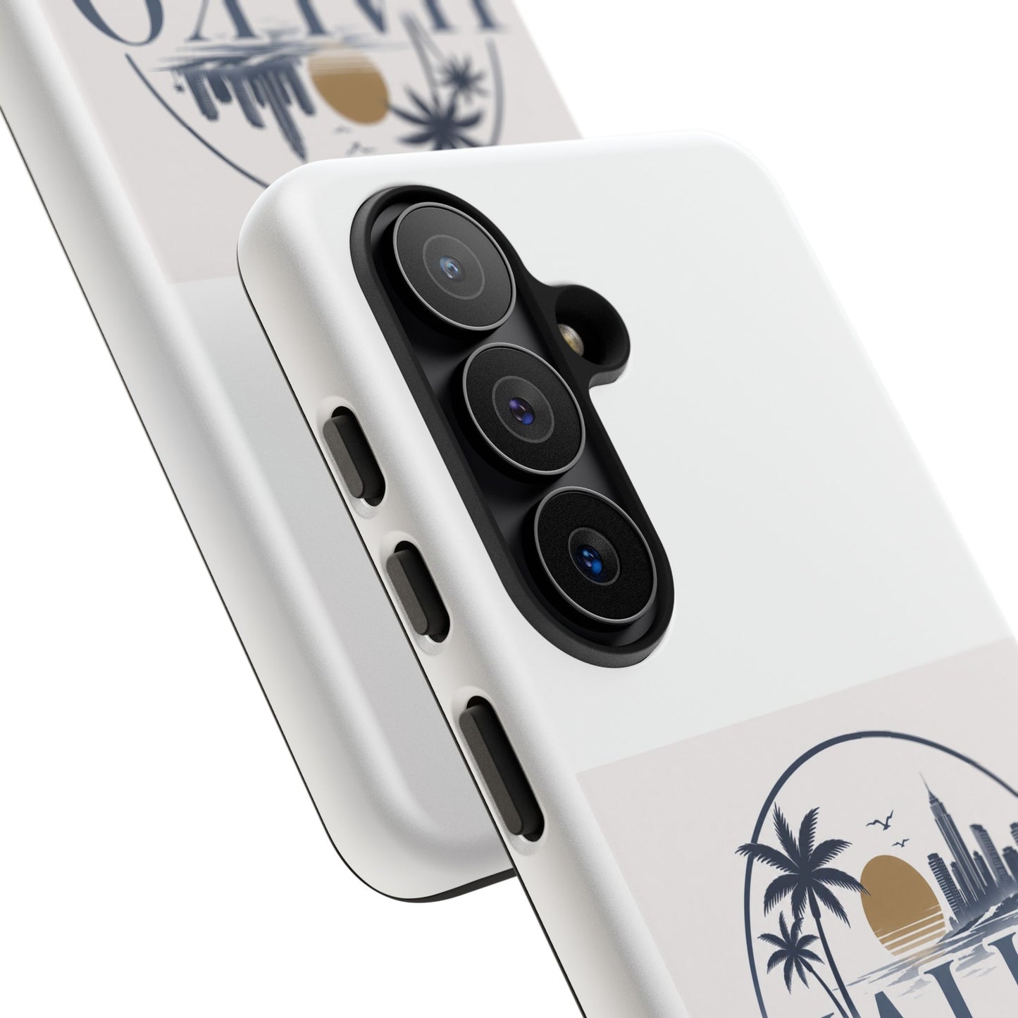 Halko Beach Skyline Phone Case — Sunset Palm Tropical Protective Cover