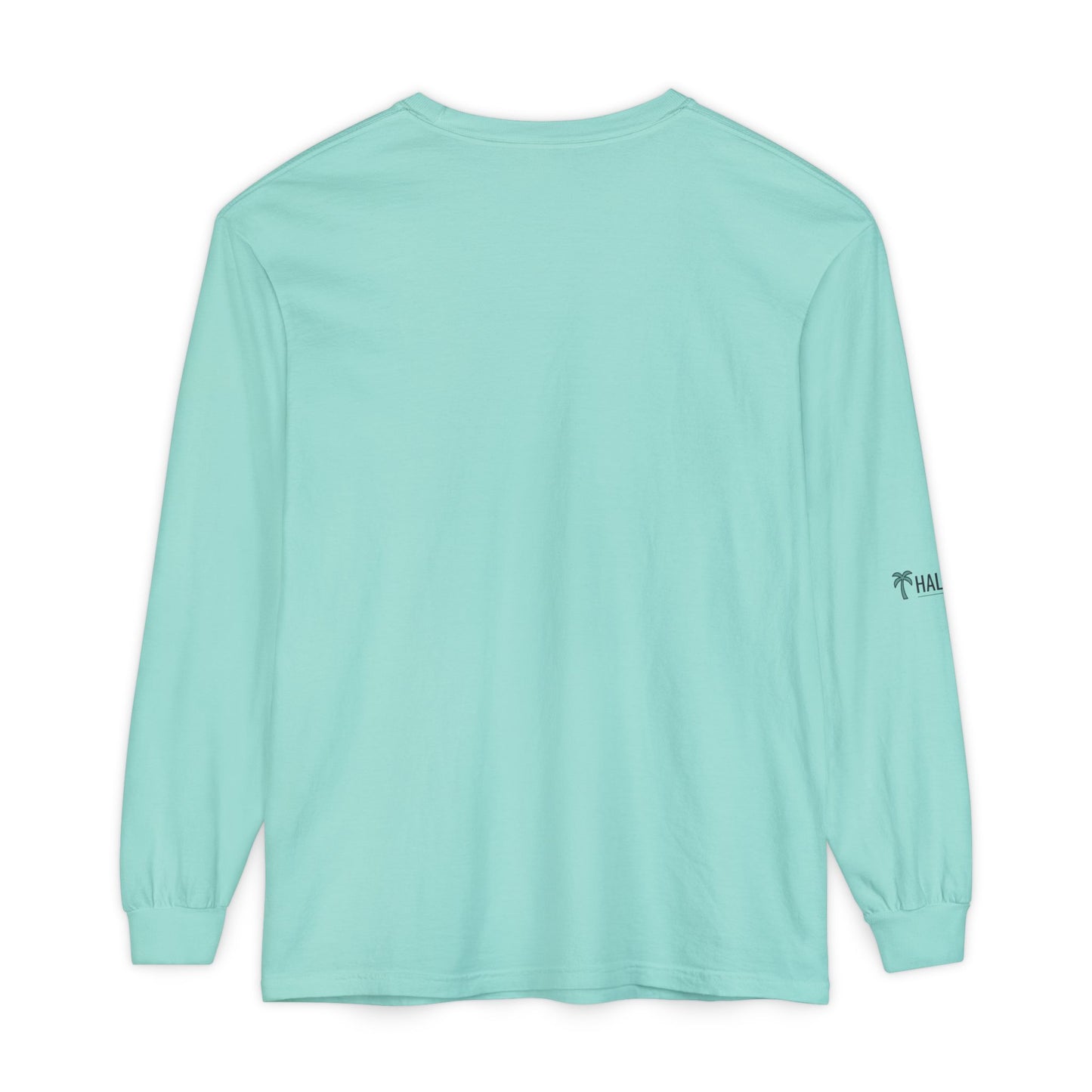 Retro Beach Graphic Long Sleeve T-Shirt — Halko LTD Coastal Sunset Design