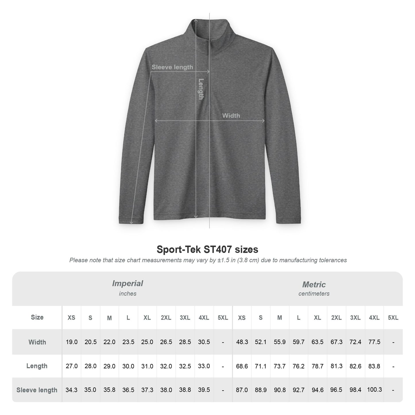 Quarter-Zip Pullover — Minimal "Halikud" Embroidered Active Top
