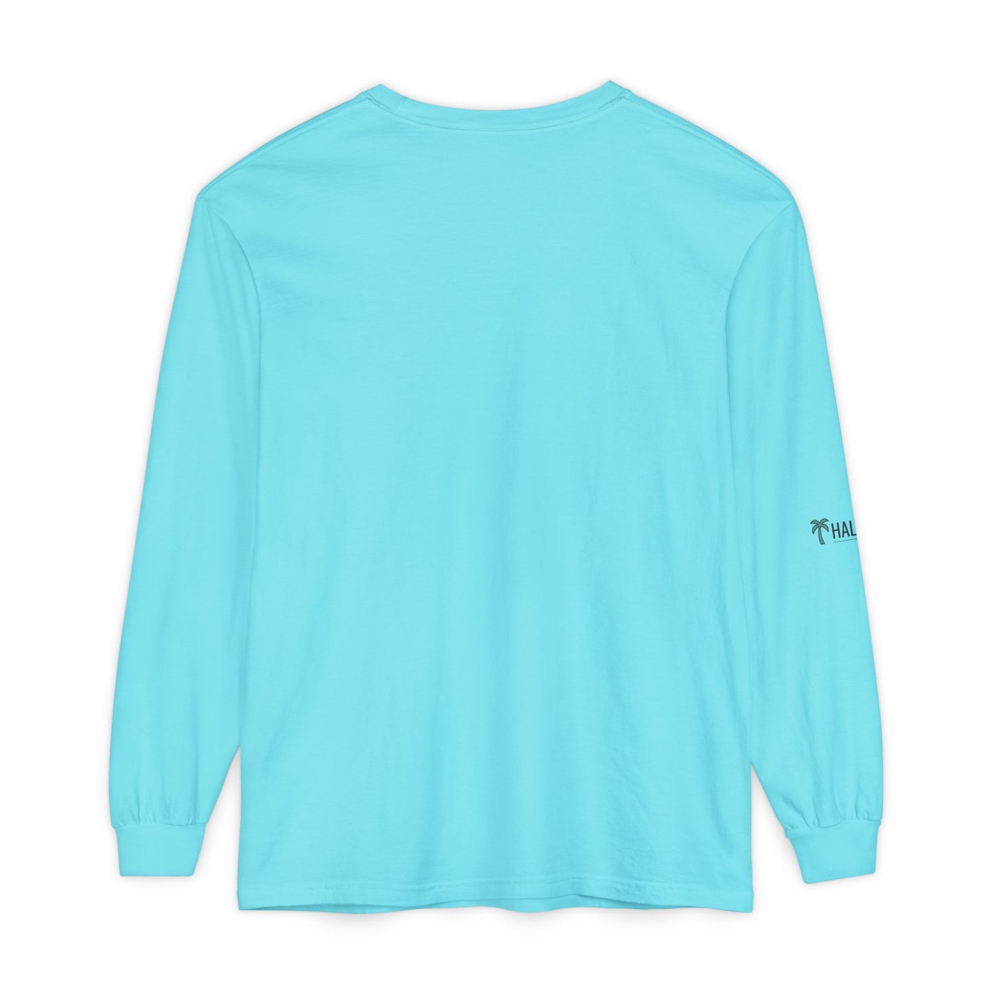Retro Beach Graphic Long Sleeve T-Shirt — Halko LTD Coastal Sunset Design