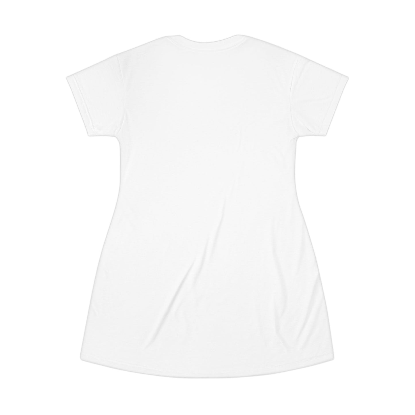 T‑Shirt Dress — "TANKO" Beach Palm Pocket Graphic Summer Dress