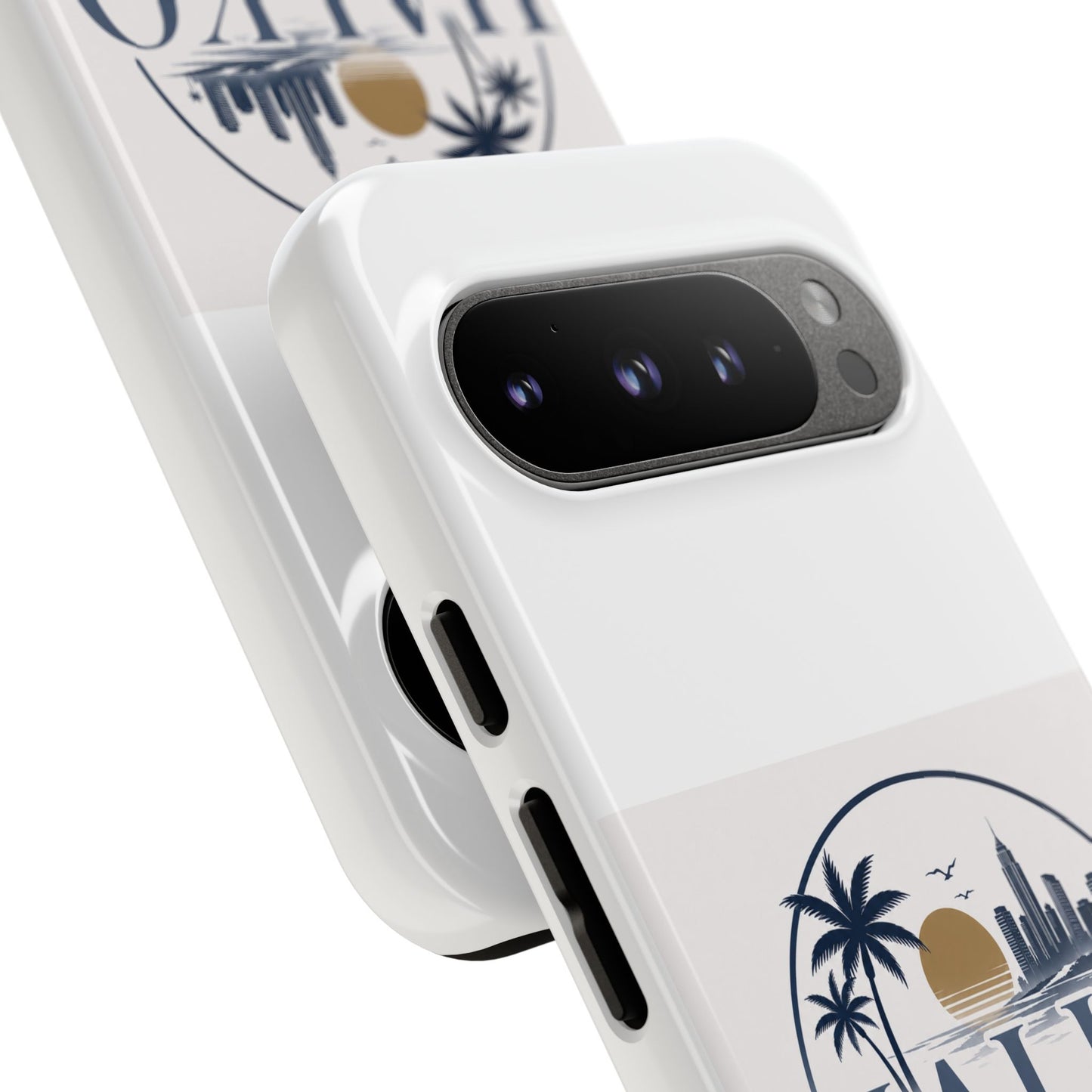Halko Beach Skyline Phone Case — Sunset Palm Tropical Protective Cover
