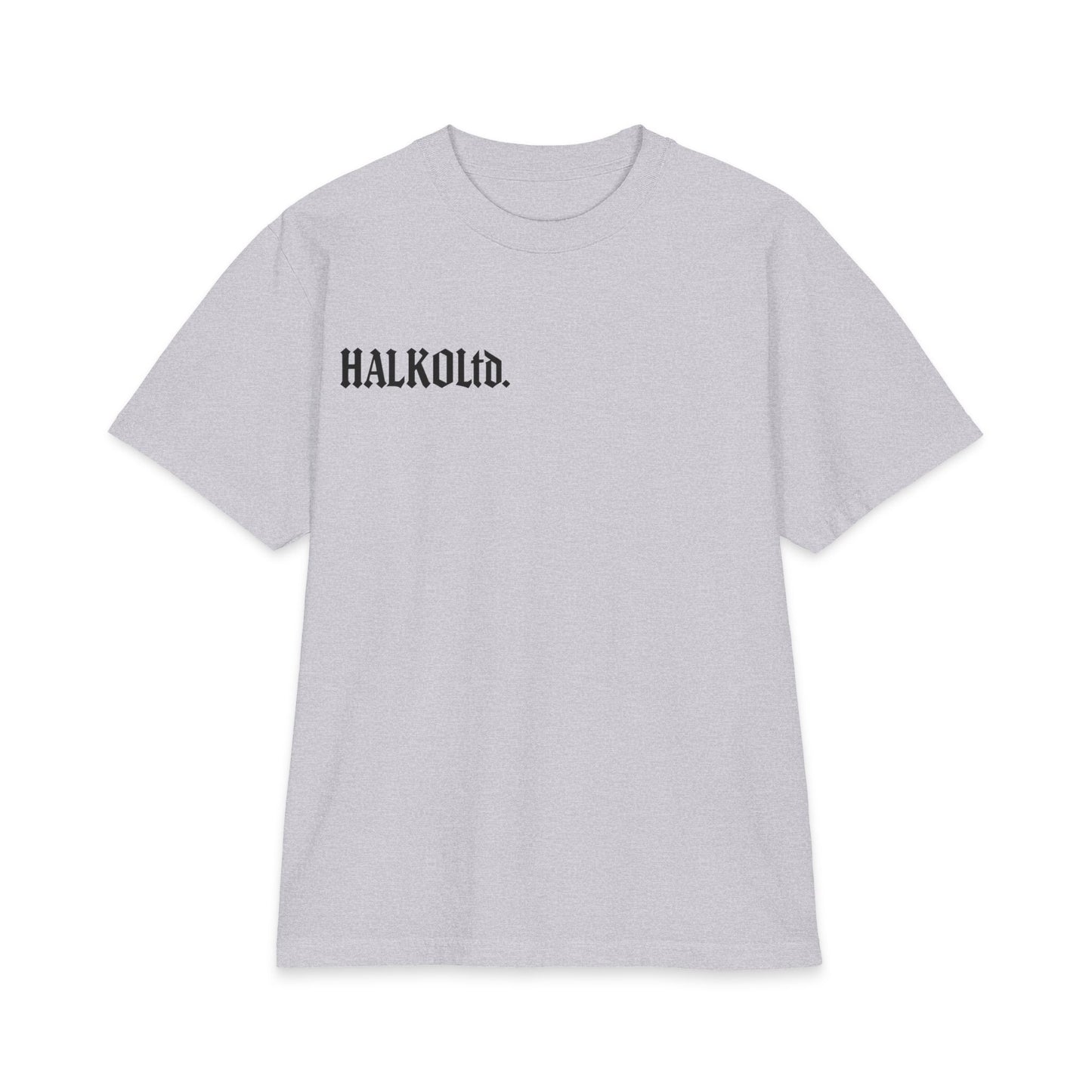 Halko Ltd. Logo T-Shirt — Minimalist White Graphic Tee