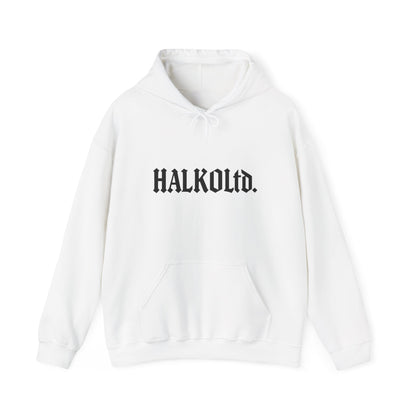 HalkoLtd. Logo Hoodie — Minimal Gothic Streetwear Pullover