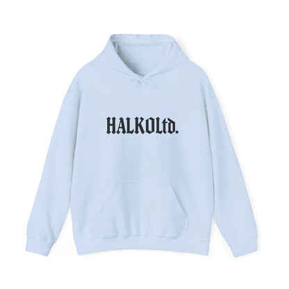 HalkoLtd. Logo Hoodie — Minimal Gothic Streetwear Pullover