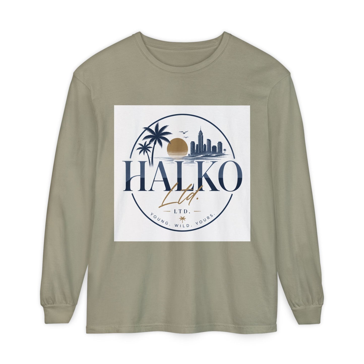 Halko Coastal Logo Long Sleeve Tee