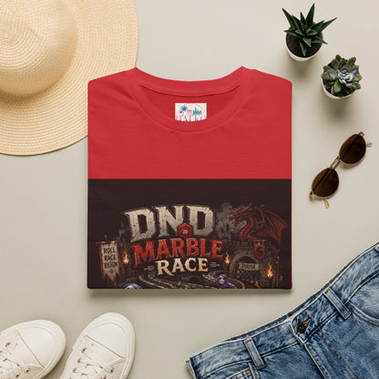 D&D Marble Race T-Shirt — Fantasy Tabletop Gaming Tee
