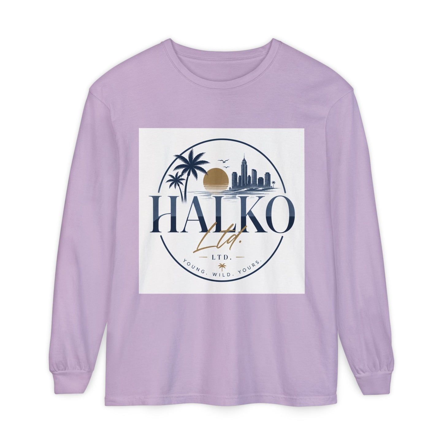 Halko Coastal Logo Long Sleeve Tee