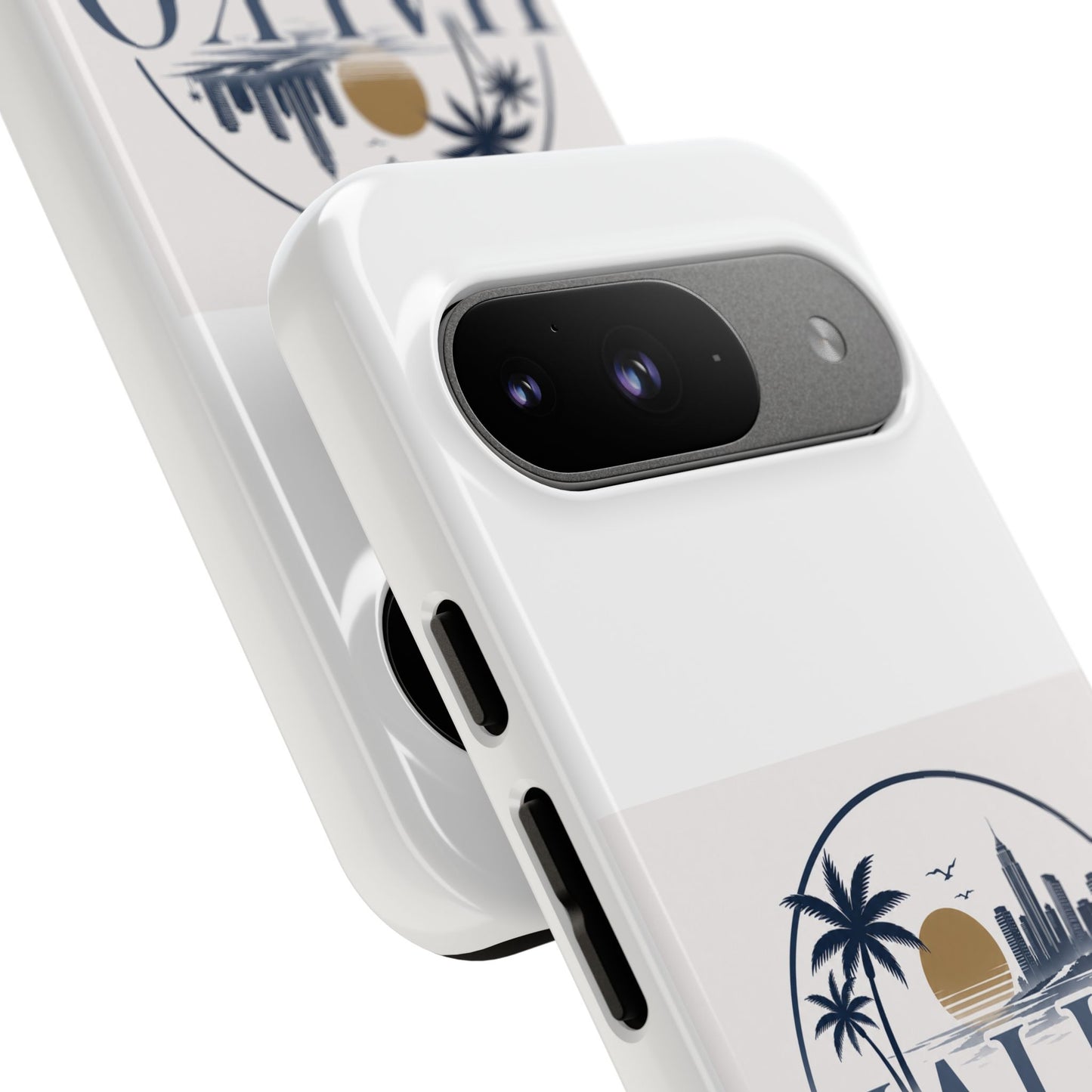Halko Beach Skyline Phone Case — Sunset Palm Tropical Protective Cover