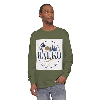 Halko Coastal Logo Long Sleeve Tee