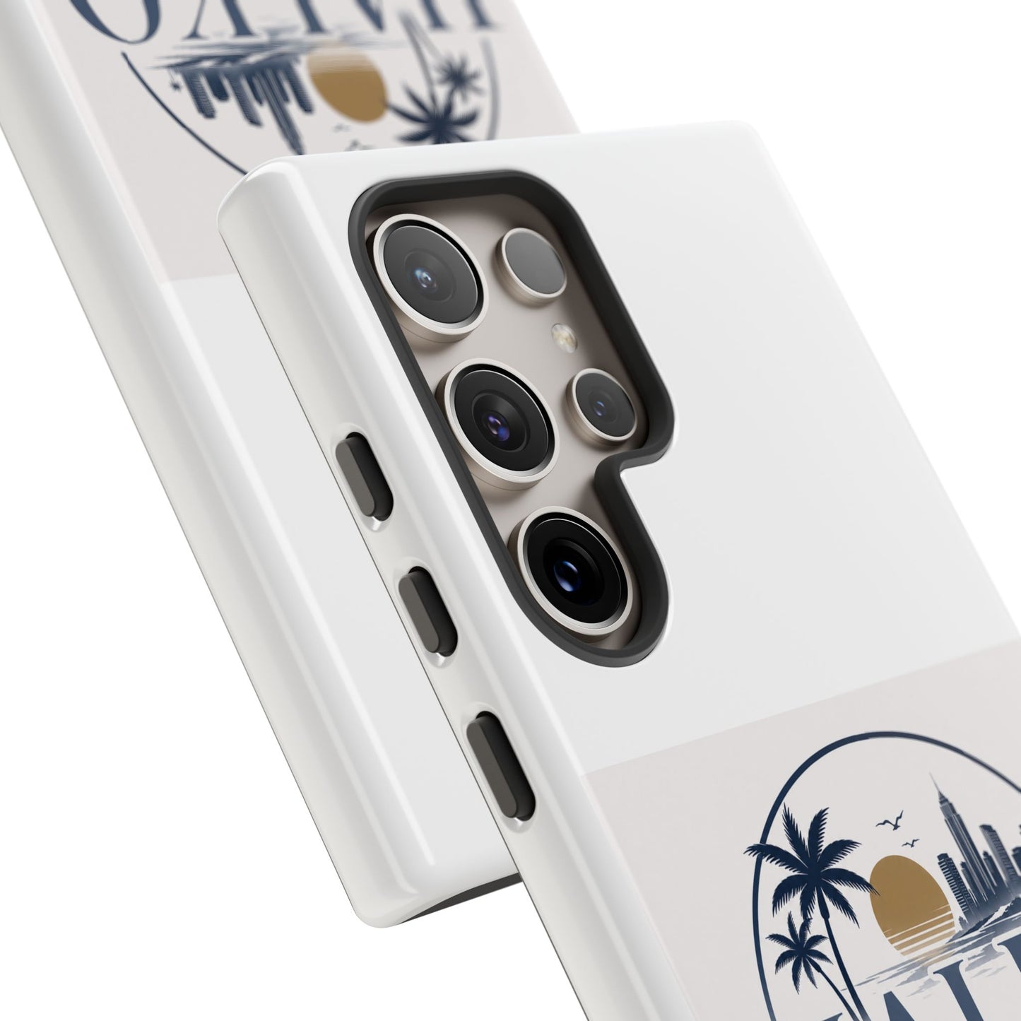 Halko Beach Skyline Phone Case — Sunset Palm Tropical Protective Cover