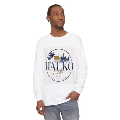 Halko Coastal Logo Long Sleeve Tee