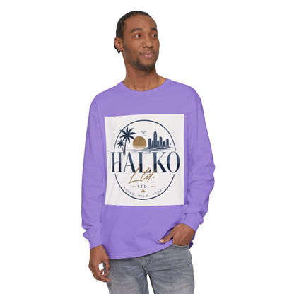 Halko Coastal Logo Long Sleeve Tee