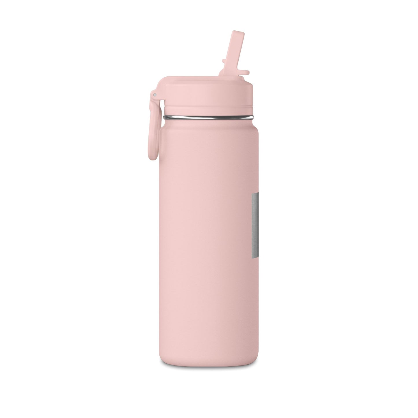 20oz Mini Water Bottle with Straw - Compact Hydration Bottle
