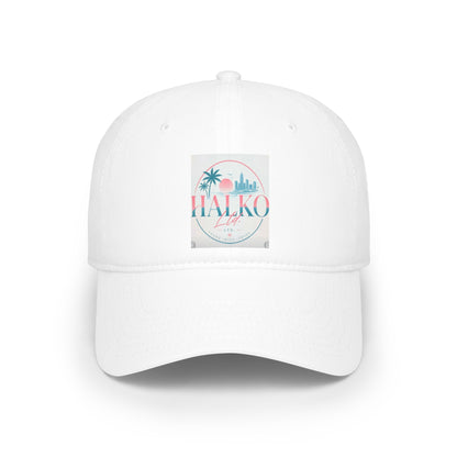Halko Retro Beach Cap — Vintage Palm Tree Baseball Hat
