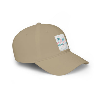 Halko Retro Beach Cap — Vintage Palm Tree Baseball Hat