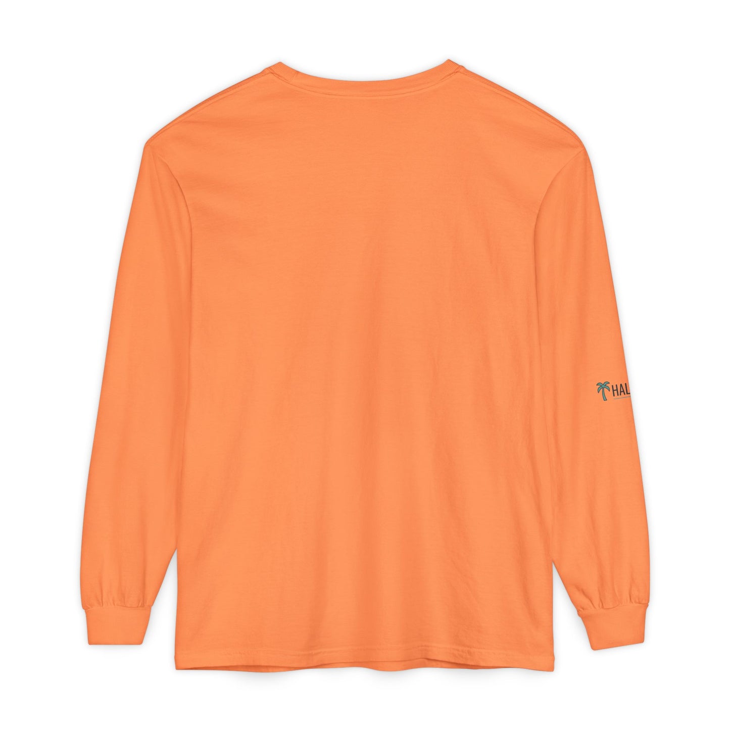 Retro Beach Graphic Long Sleeve T-Shirt — Halko LTD Coastal Sunset Design